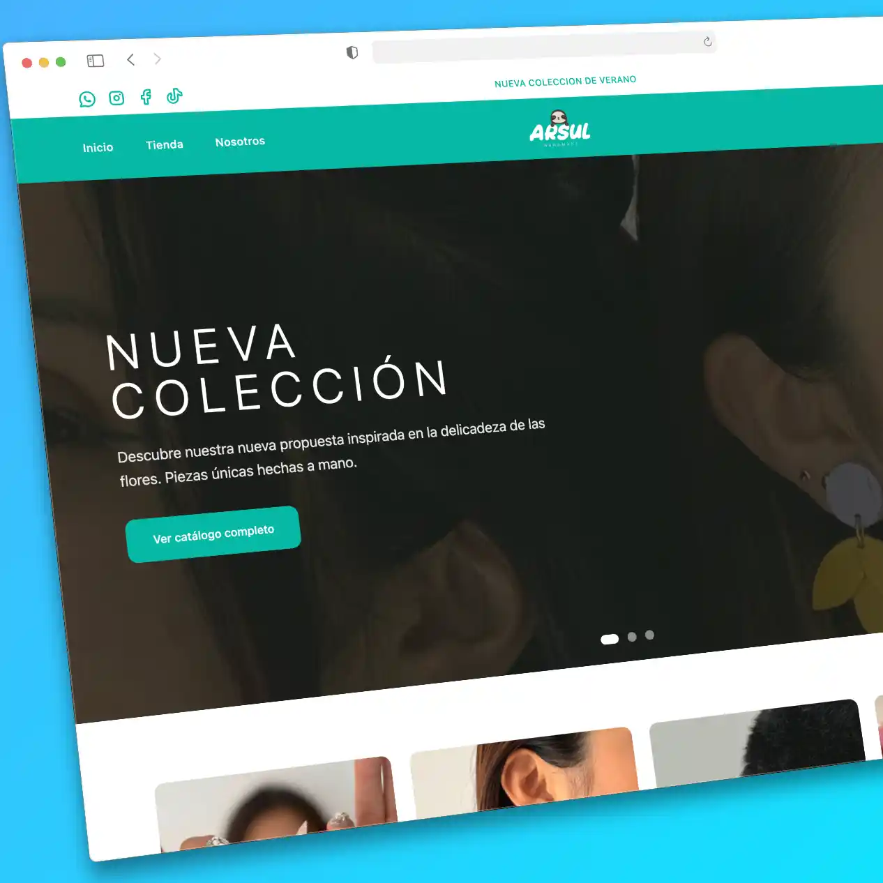 Sitio web emprendedor